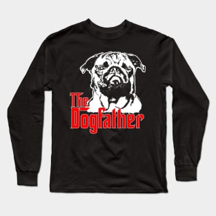 Pug dog - Funny meme Long Sleeve T-Shirt